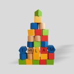 Arabic-English Alphabet blocks for children 3+ years - Image 3