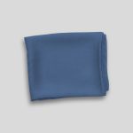 Beautiful Denim Blue Chiffon Hijab - Image 2