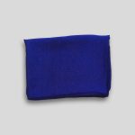 Beautiful Royal Blue Chiffon Hijab - Image 2