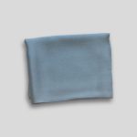 Beautiful Sea Blue Chiffon Hijab - Image 2
