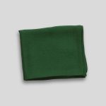 Beautiful Emerald Green Chiffon Hijab - Image 2